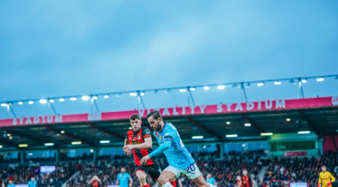 Manchester City kończy serię bez porażek w Premier League Bernardo Silva Bournemouth