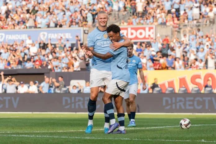 Erling Haaland i Oscar Bobb | Manchester City 2024