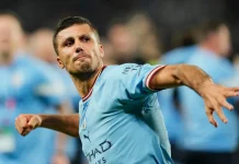 Manchester United – Man City gdzie obejrzeć mecz? Transmisja TV, stream online (17.01.2026) Manchester City - Rodri 1