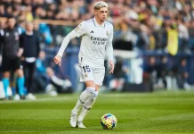 Real Madryt – Manchester City skrót meczu. Najciekawsze sytuacje i gole (11.03.2026) Real Madryt - Federico Valverde 4