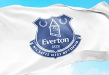 Everton – Manchester City skrót z meczu, podsumowanie i statystyki (04.05.2026) Everton - logo herb flaga