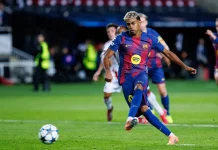 Lamine Yamal faworytem do Trofeum Kopy. Znamy 10 nominowanych młodych piłkarzy FC Barcelona - Lamine Yamal 5