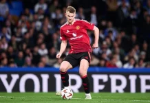 Manchester United – Manchester City skrót meczu i statystyki (13.09.2026) Manchester United - Matthijs de Ligt 1